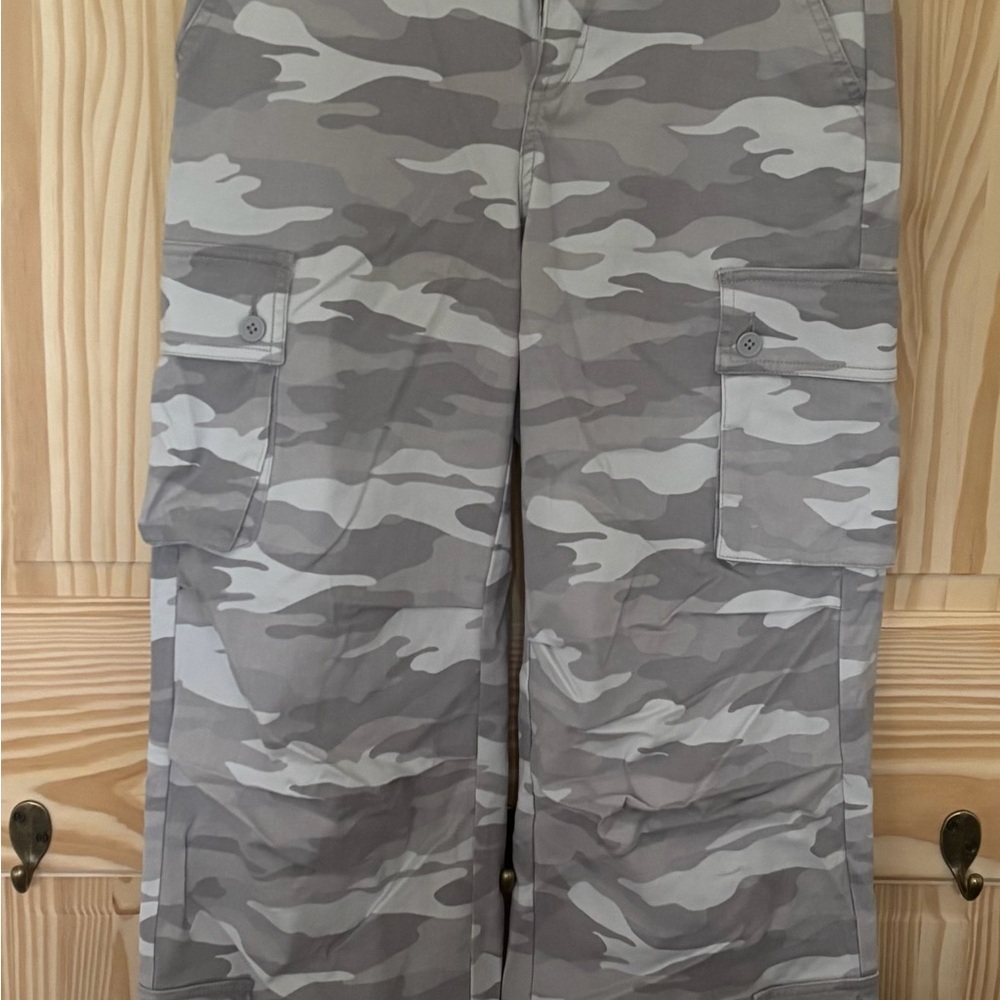 Wild Fable Gray Cargo Pants Urban Camouflage